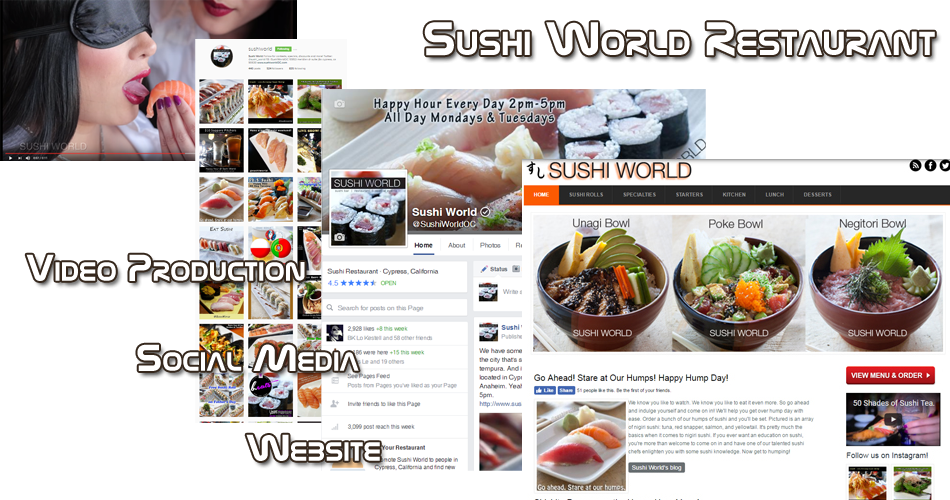 Orange County Restaurant Marketing Internet SEO Web Design OC Sushi